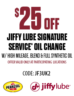 Jiffy Lube Oil Change Coupon